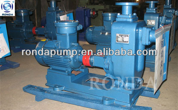 ZX self priming centrifugal water transfer pump