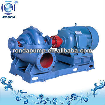 Big flow centrifugal double suction pump water pump