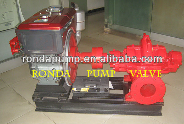 Big flow centrifugal double suction pump water pump
