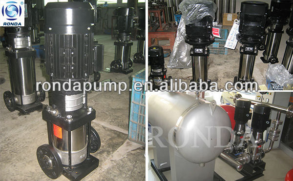 QDL/QDLF vertical multistage centrifugal water pump