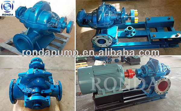 OS high flow rate double suction horizontal centrifugal water pump