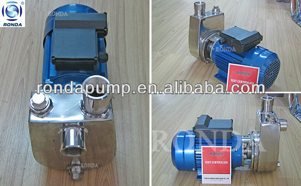RDFZ micro stainless steel acid circulation monoblock pump
