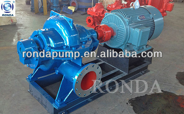 OS high flow rate double suction horizontal centrifugal water pump