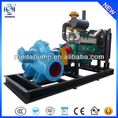 OS high capacity diesel engine driven water pump for agricultural irrigation