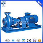 ISW horizontal monoblock motor end suction pipeline water pump