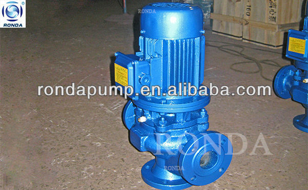 ISG single stage single suction vertical inline centrifugal pump