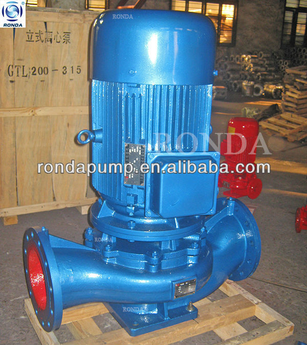 ISG single stage centrifugal inline water transfer pump