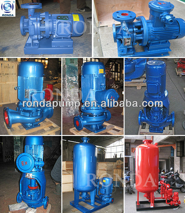 ISGB single stage pipeline centrifugal water pump