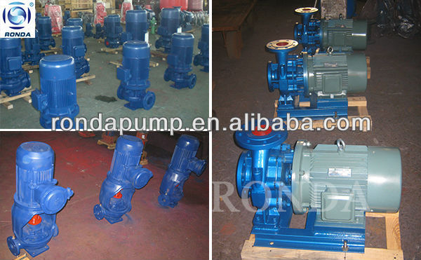 ISGB electric end suction centrifugal water transfer pump
