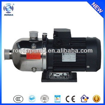 CHL industrial stainless steel horizontal centrifugal multistage pump