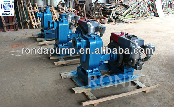 ZW horizontal explosion proof self priming lifting water centrifugal pumps