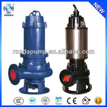 JYWQ JPWQ 7.5hp mixing submersible raw water pumps