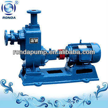 Self priming sewage pump made of stainless steel