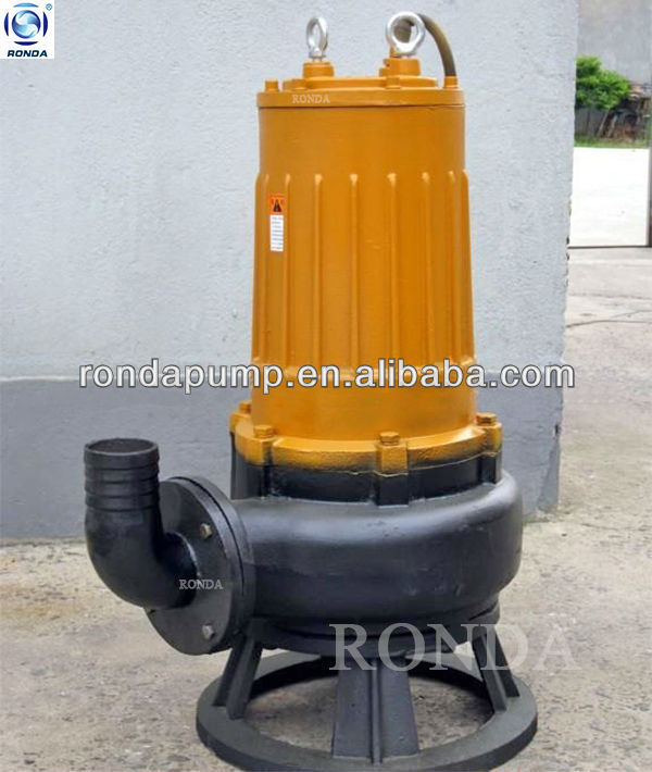 AS AV high flow rate centrifugal diving sewage water pump