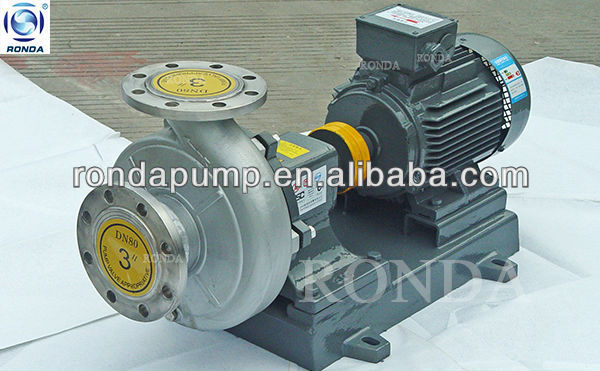 PW PWF stainless steel sewage discharge centrifugal pump