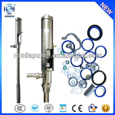 RFY stainless steel pneumatic vertical slurry pump