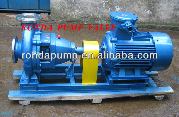 Centrifugal single stage chemical pump