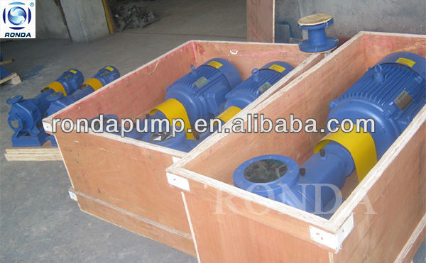 IHF single stage single suction PVDF chemical pump
