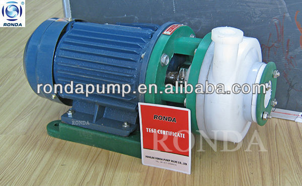 FSB direct coupled sulphuric acid transfer pump