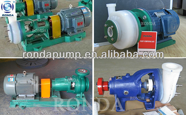 FSB direct coupled sulphuric acid transfer pump