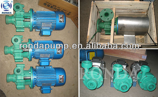 FP mini plastic sulfuric acid centrifugal pump