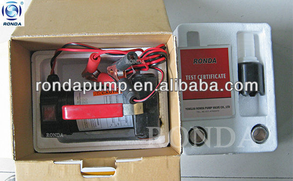 DYB 12v dc diesel electric fuel oil recovery pump