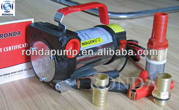 DYB 12v dc stainless steel centrifugal oil pump