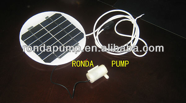 Fishbowl pump USB Micro solar pump with or without solar panel