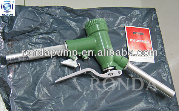 LLY portable flow meter spray gun for hydraulic oil