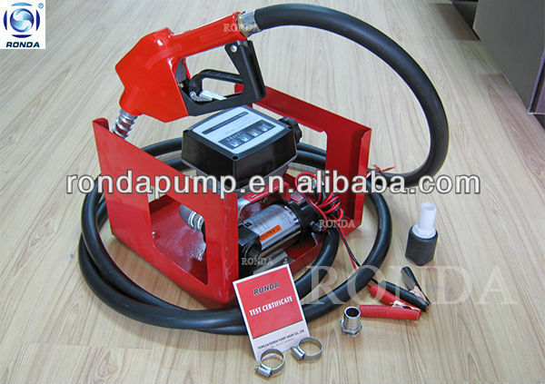 YTB portable electric oil barrel pump assembly