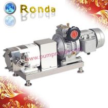 Stainless steel sanitory lobe pump D3A
