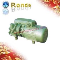 Single stage rotary vane vacuum pump XD