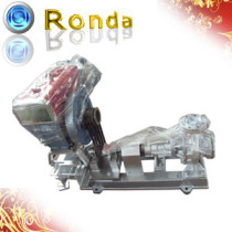 Diesel engine hot oil pump