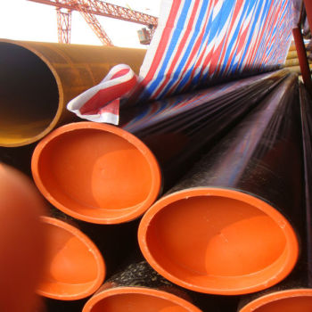API5L ERW steel pipe with 3PP coating