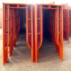 Painted Steel Scaffolding Frame for Building