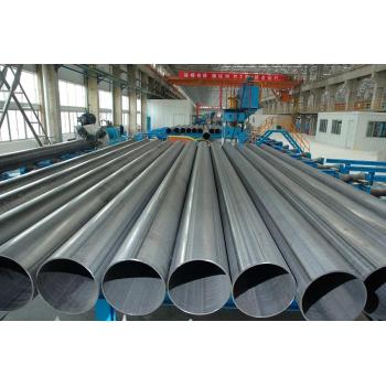 casing steel pipe for conveyance of gas, petroleum, liquid and electricity