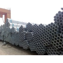Hot dipped galvanized steel tubes in stock