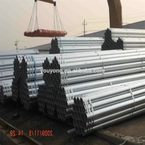 High Quality ERW galvanized steel pipe