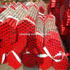 hot dipped galvanized & red  painted steel pipes