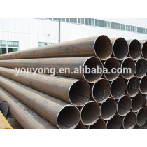 round galvanized and black carbon steel pipe /tube