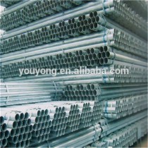 BS 1387/EN39/EN10219 ERW Hot dip galvanized scaffolding carbon welded steel pipe/tube