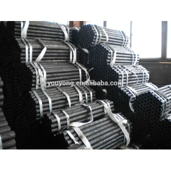 Tianjin manufacture ERW Black Scaffolding Steel Pipe