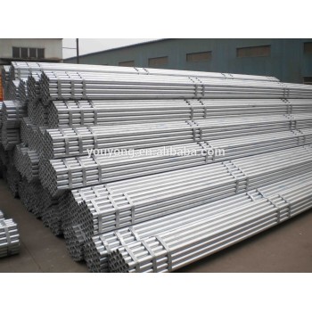 Black painted/Galvanized Surface Treatment scaffolding pipe