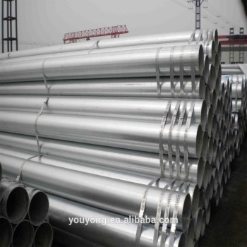 ASTM A53 A500 BS1387 Grade B carbon steel pipe with galvanized or oil in the surface BRAND bossen in CHINA