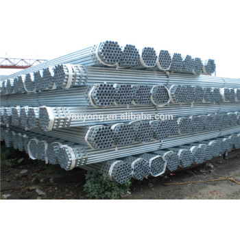 BS 1387/A53 pre-galvanized steel tube/Pipes/greenhouse pipes/scaffolding pipes