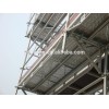 Adjustable powder coated scaffolding