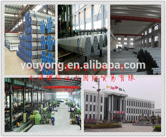 Good quality bs1387 Galvanized Steel Pipe in China