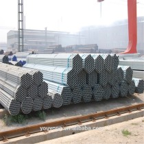 en10217 1139 Q235 ERW welded hot dipped Galvanized Steel pipe/tube/scaffolding pipe in stock
