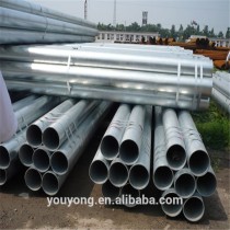 Erw Welded Carbon Galvanized Steel Pipe China Manufacturer in stock