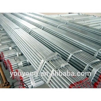 Prime BS1387 Threaded Round Galvanized Steel Pipe/GI Pipe For Green House(China) in stock